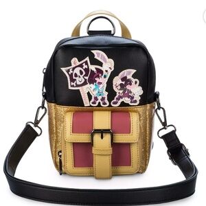 Disney Parks Pirates of the Caribbean Mickey Crossbody Convertible into Backpack